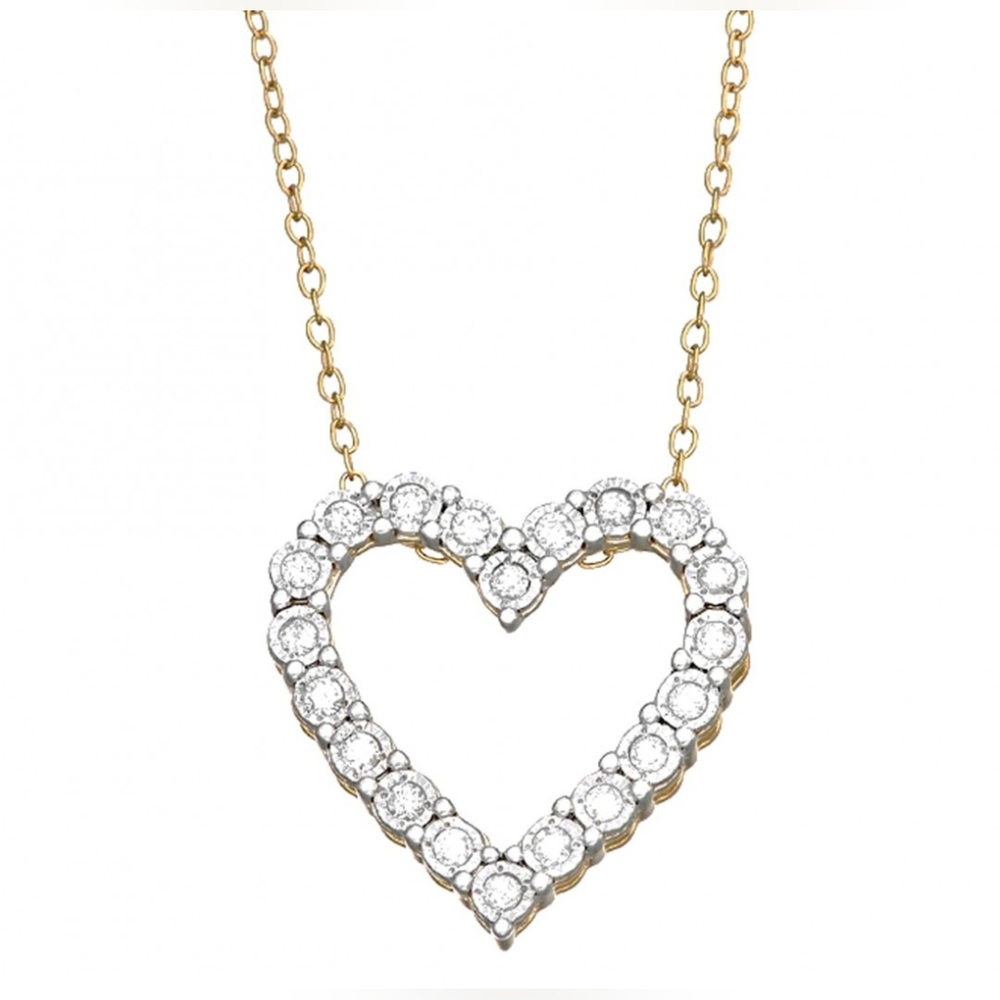 Diamond Heart Necklace